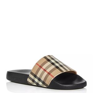 Burberry
Women's Furley Vintage Check Slide Sandals